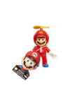 Jakks Pacific Figurina World of Mario Wind Up cu cheita - Model Mario 6 cm - Redecor.ro