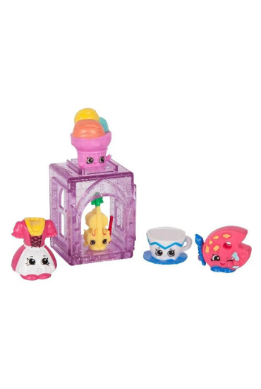 Moose Pachet 5 Figurine Shopkins Happy Places - Colectia Europa Purple - Redecor.ro