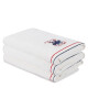 Beverly Hills Polo Club Set 3 prosoape de baie Alinda bumbac 480 gr/m² 70x140 cm alb - Redecor.ro